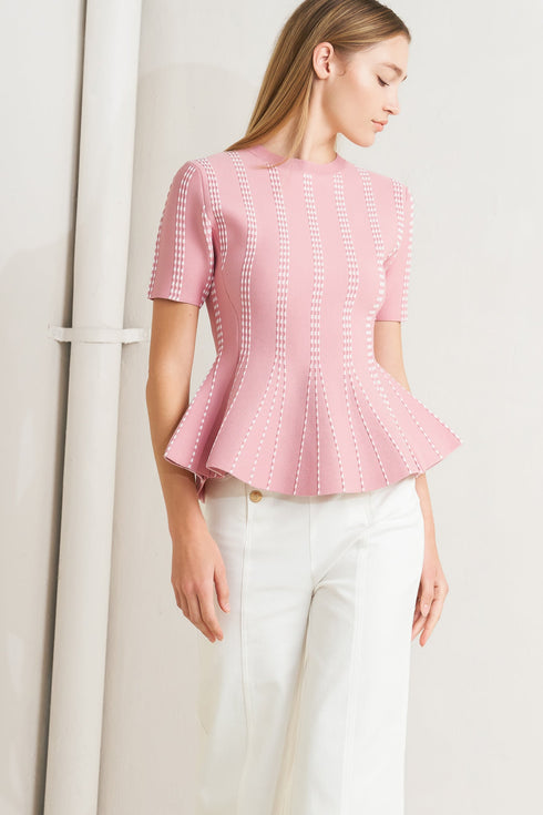 evening-rustle-jacquard-sweater-top-2-flying-tomato-Sophia's Style-9