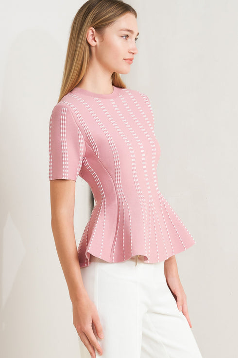 evening-rustle-jacquard-sweater-top-2-flying-tomato-Sophia's Style-12
