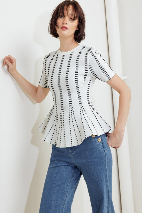 evening-rustle-jacquard-sweater-top-1-Sophia's Style-7