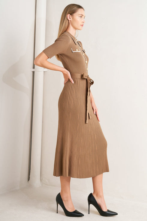 parisian-inspired-style-sweater-knit-midi-dress Flying Tomato - Sophia's Style-3