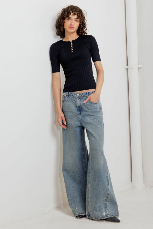 modern-curl-sweater-knit-top Flying Tomato-Sophia's Style-6