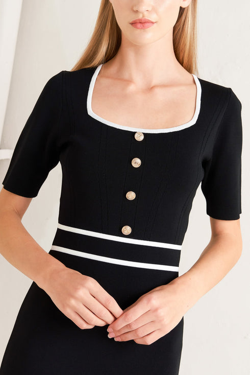 elegant-frame-sweater-knit-midi-dress Flying Tomato - Sophia's Style-5