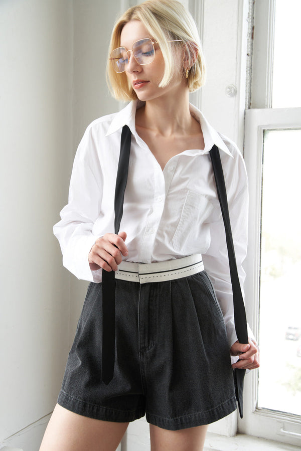 midnight-melodies-woven-shirt Flying Tomato-Sophia's StyleTOPS-1