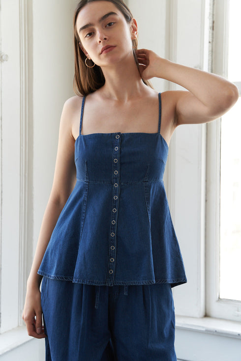 authentic-moments-lightweight-denim-top Flying Tomato-Sophia's StyleTOPS-1