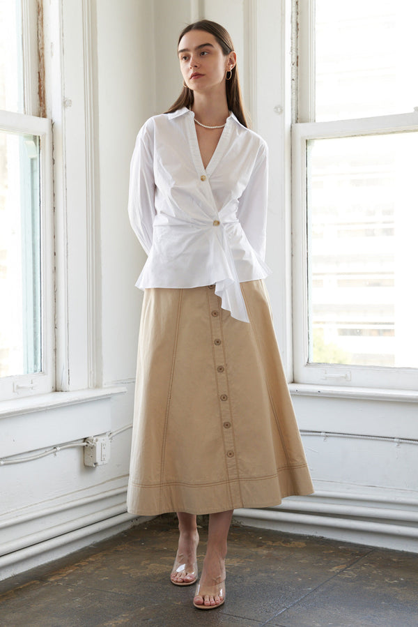 wanderlust-ash-woven-top Flying Tomato-Sophia's StyleTOPS-1