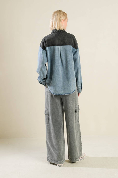 my-love-for-you-denim-shirt Flying Tomato-Sophia's Style-7