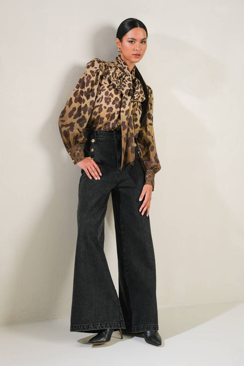 keeping-tabs-woven-top Flying Tomato-Sophia's Style-4