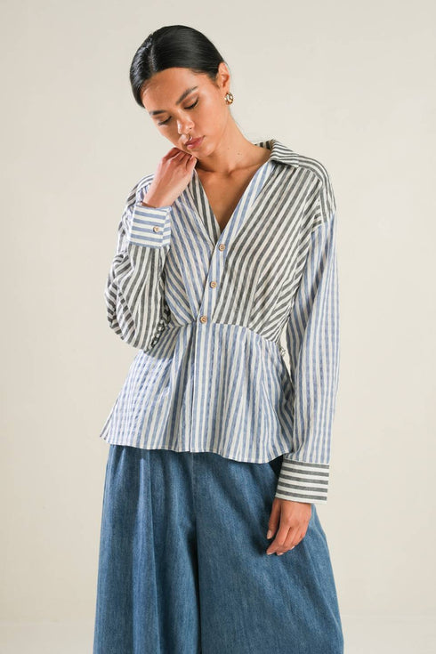 rays-of-hope-woven-top Flying Tomato-Sophia's Style-4