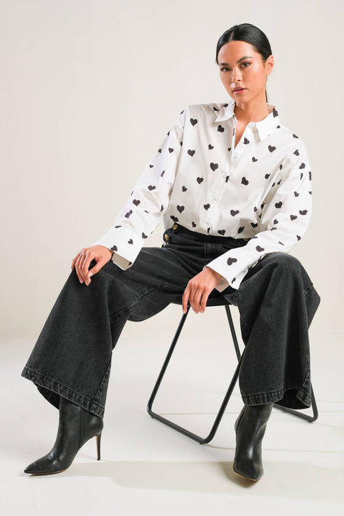 buy-myself-woven-top Flying Tomato-Sophia's StyleTOPS-1