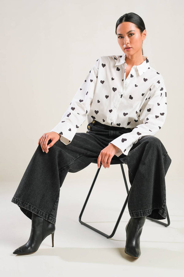 buy-myself-woven-top Flying Tomato-Sophia's StyleTOPS-1