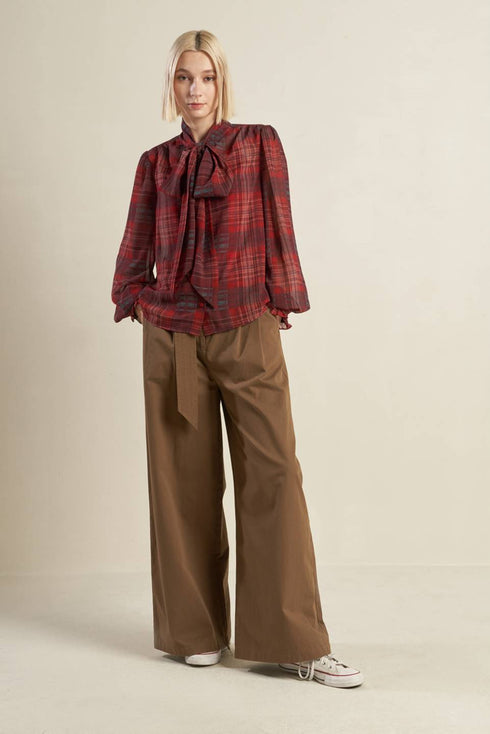 lovely-intuition-woven-plaid-top Flying Tomato-Sophia's Style-6