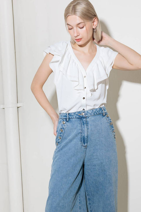 made-for-romance-off-white-woven-top Flying Tomato-Sophia's StyleTOPS-1