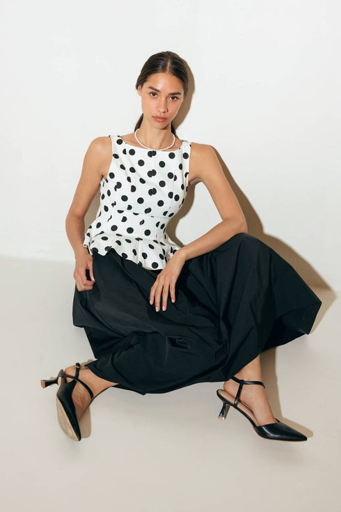 tonal-move-white-woven-top Flying Tomato-Sophia's Style-3