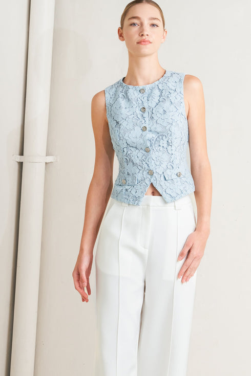sweet-but-strong-woven-vest-flying-tomato-Sophia's Style-8