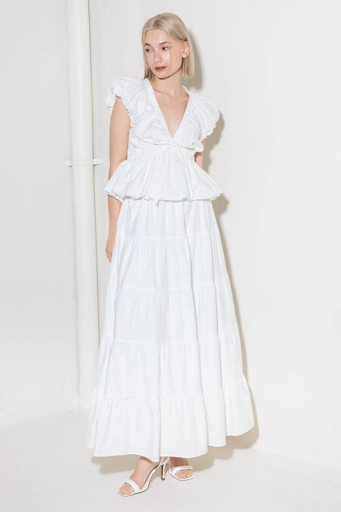 slow-down-in-white-woven-top Flying Tomato-Sophia's Style-4