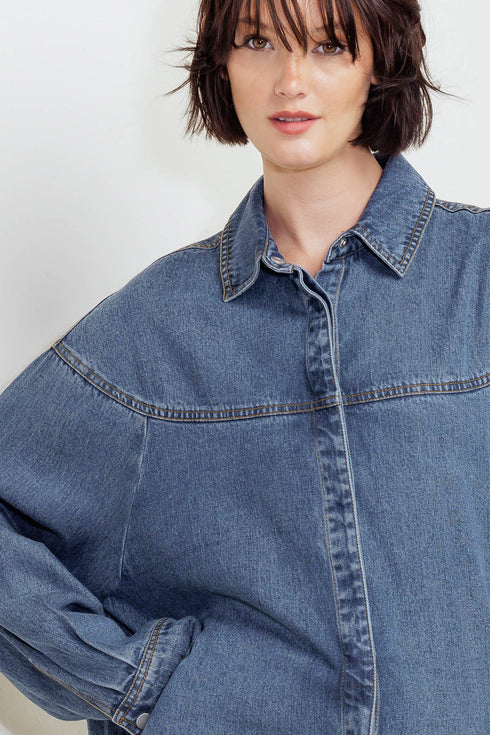 offline-edge-indigo-denim-top Flying Tomato-Sophia's Style-2