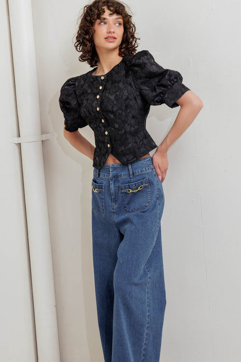 quiet-luxe-romance-woven-top Sophia's Style-6