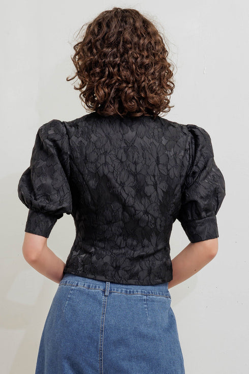 quiet-luxe-romance-woven-top Sophia's Style-3