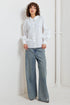 white-noise-solid-woven-top Flying Tomato-Sophia's Style-3