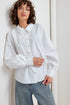 white-noise-solid-woven-top Flying Tomato-Sophia's StyleTOPS-1
