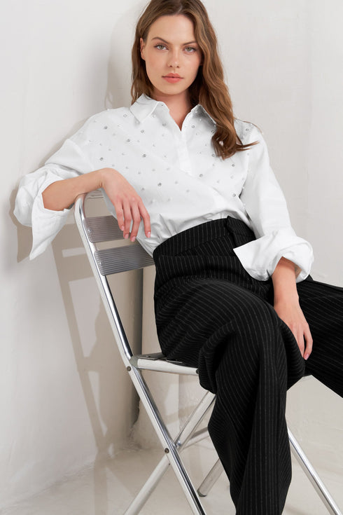 crystal-touch-woven-shirt Flying Tomato-Sophia's Style-5