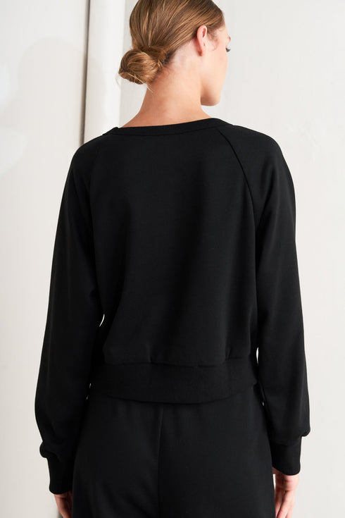 black-regiment-woven-top Flying Tomato - Sophia's Style-7