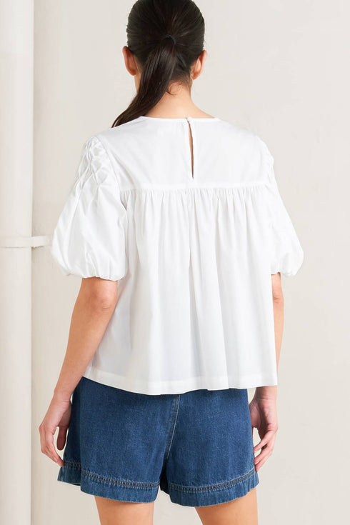 white-dream-puff-woven-top-Flying-Tomato-Sophia's Style-5