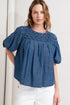 cottage-spell-chambray-top Sophia's StyleTOPS-1