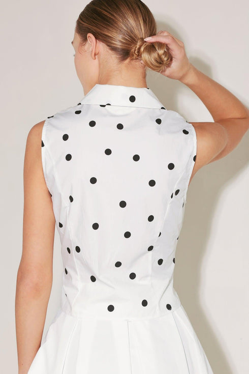 cafe-noir-polka-woven-top-flying-tomato-sophias-style-2