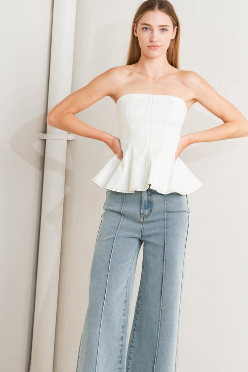 subtle-drama-woven-top-flying-tomato-Sophia's Style-6