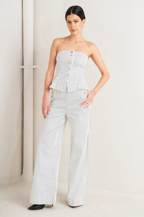 effortless-form-stripe-woven-twill-top-flying-tomato-Sophia's Style-6