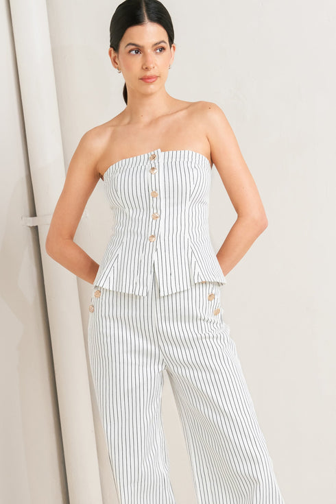 effortless-form-stripe-woven-twill-top-flying-tomato-Sophia's Style-7