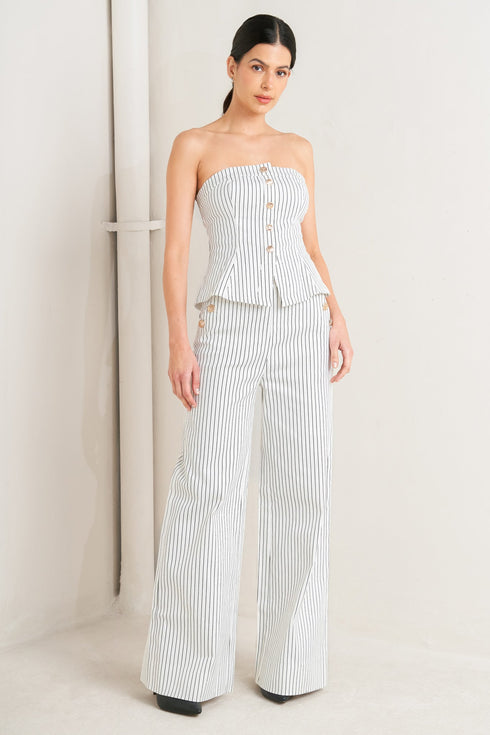effortless-form-stripe-woven-twill-top-flying-tomato-Sophia's Style-5