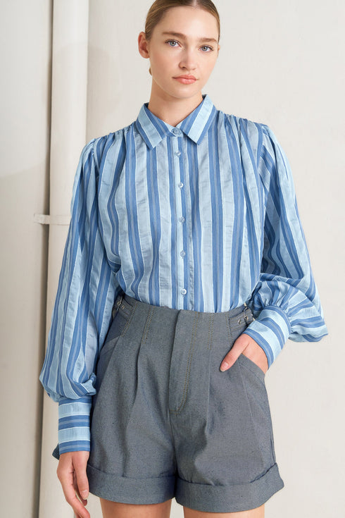 polished-day-woven-top-flying-tomato-Sophia's Style-7