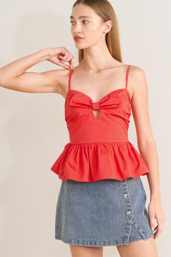 sunset-bow-red-woven-top-flying-tomato-sophias-styleTOPS-1