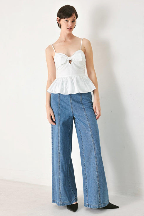 sunset-bow-white-woven-top-flying-tomato-sophias-style-6