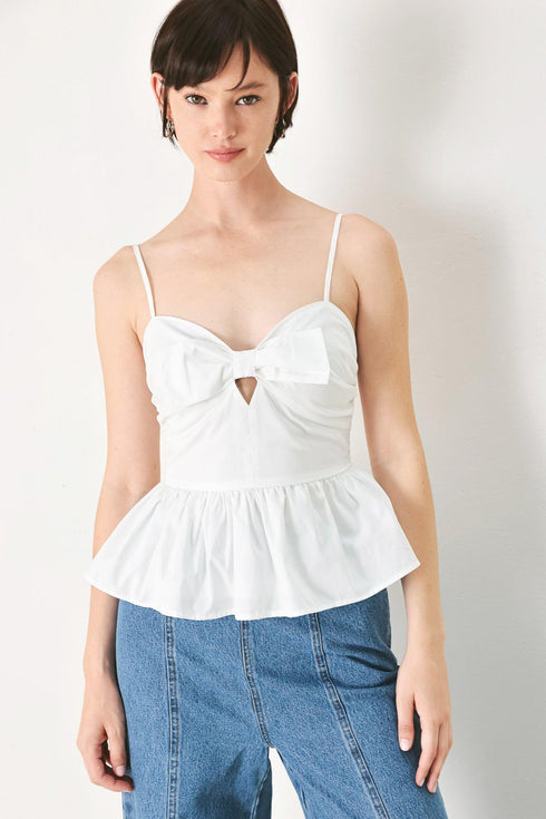 sunset-bow-white-woven-top-flying-tomato-sophias-styleTOPS-1