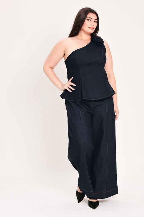indigo-bow-one-shoulder-denim-top-flying-tomato-sophias-style-10