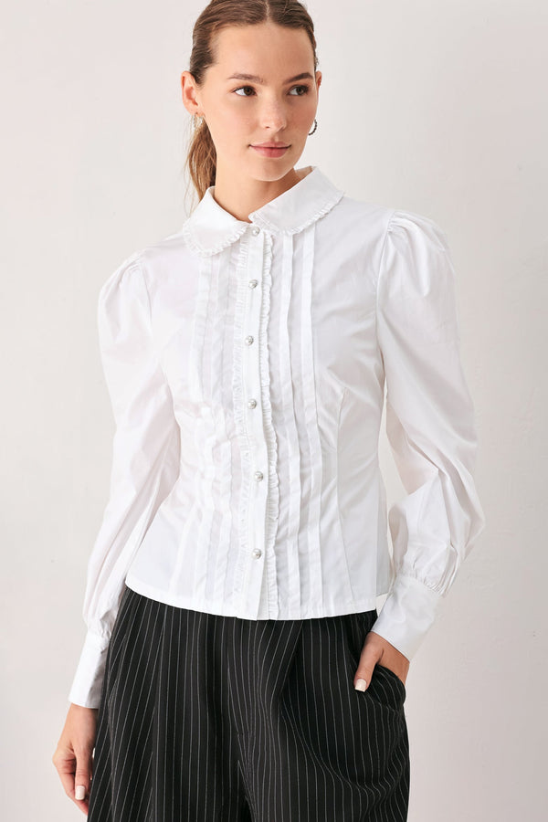regency-pintuck-long-sleeve-woven-top-sophias-styleTOPS-1