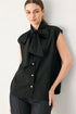 modern-statement-bow-woven-top-sophias-styleTOPS-1