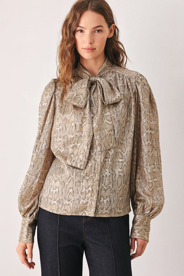 serpentine-taupe-snakeskin-woven-top-sophias-styleTOPS-1