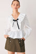 amelie-pleated-ruffle-v-neck-woven-top-sophias-styleTOPS-1