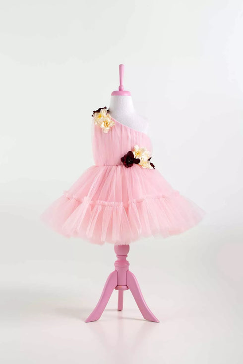 felicity-pink-flower-party-dress-tha-dressing - Sophia's Style -4