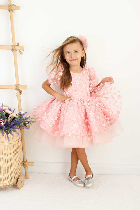fiona-pink-party-dress-layered-tha-dressing - Sophia's Style Baby & Toddler Dresses-1