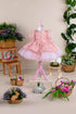 fiona-pink-party-dress-layered-tha-dressing - Sophia's Style -8