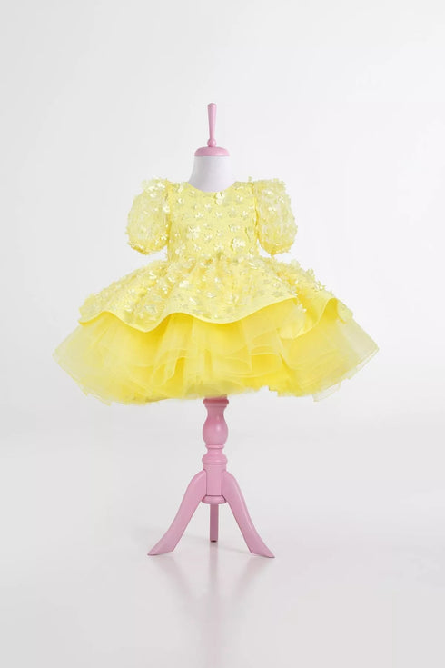 fiona-yellow-party-dress-layered-tha-dressing - Sophia's Style -6