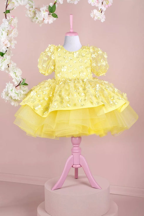 fiona-yellow-party-dress-layered-tha-dressing - Sophia's Style Baby & Toddler Dresses-1