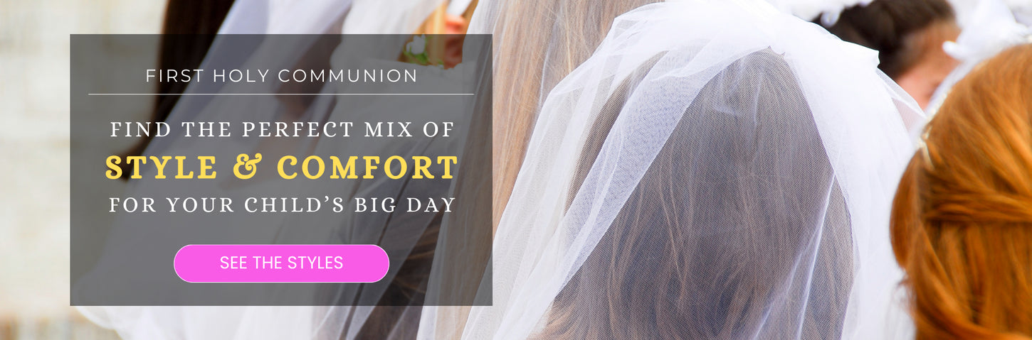 first communion dress & accessories