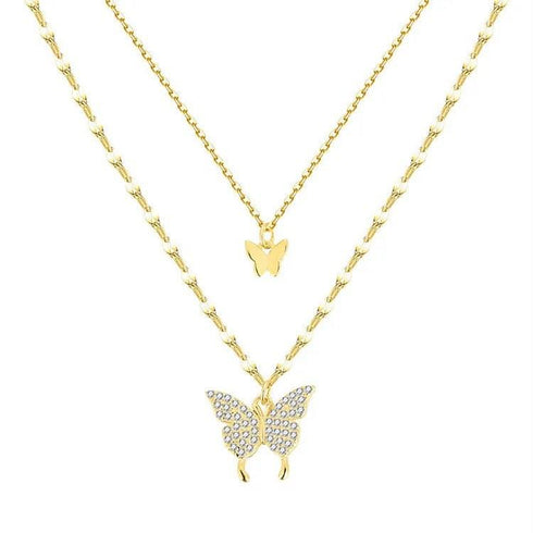 fluttering-elegance-butterfly-two-layer-necklace-Sophia's Style-3