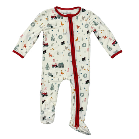 baby-boy-footie-romper-in-christmas-farm-baby-sprouts-sophias-styleFootie Romper-1